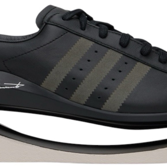 adidas Y-3 Gendo Superstar Black / Cinder / Chalk Pearl/ 12.5 Size - Picture 16 of 16